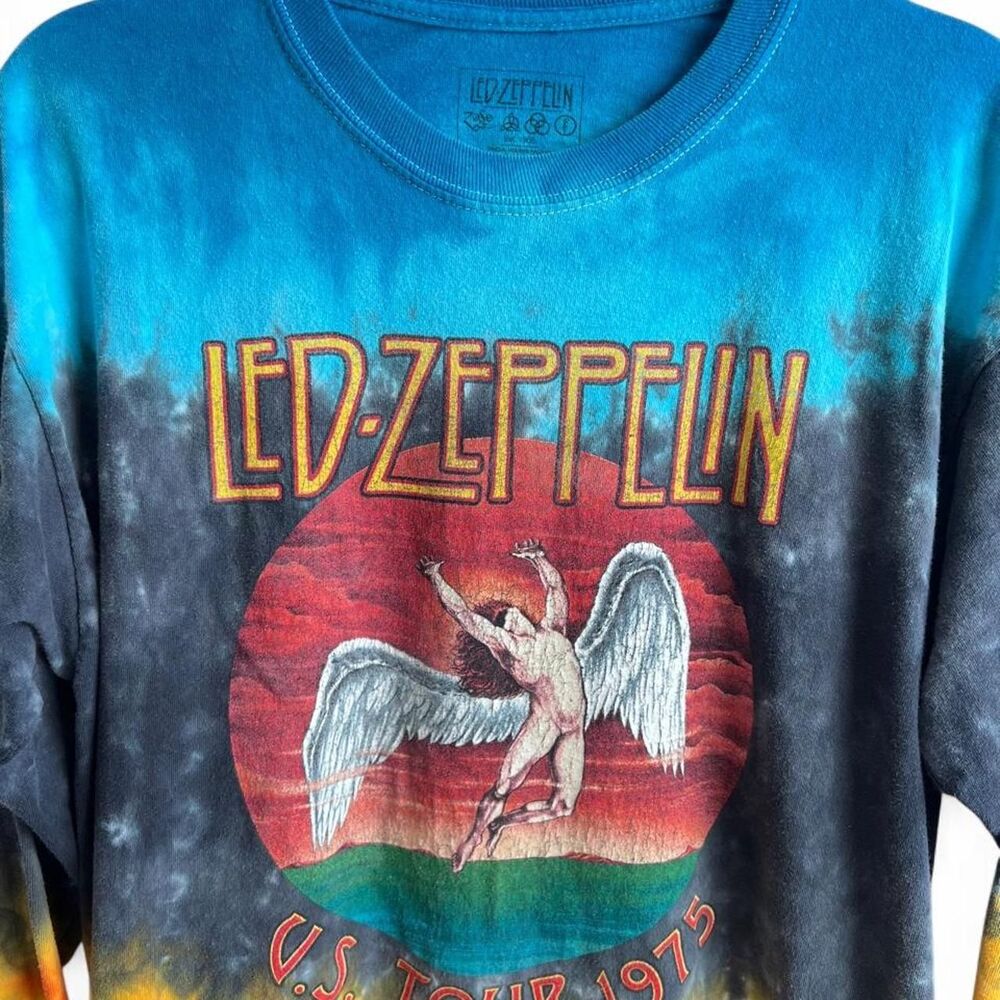 Led Zeppelin Long Sleeve Graphic Tee Men's Size Large - Picture 5 of 7